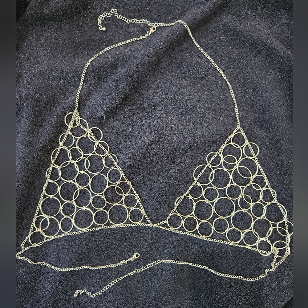 Chain Bra Body Jewelry